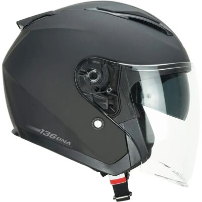 Casco Moto Jet CGM 136A DNA MONO - Nero opaco Casco moto Casco Moto Jet CGM 136A DNA MONO - Nero opaco Casco moto