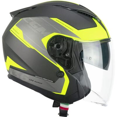 Casco CGM 136S DNA APACHE Giallo fluo opaco - Casco moto Casco CGM 136S DNA APACHE Giallo fluo opaco - Casco moto