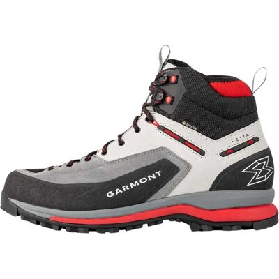 Garmont Vetta Tech GTX Gore-Tex Wanderschuhe Grau Rot - Trekking Schuhe Garmont Vetta Tech GTX Gore-Tex Wanderschuhe Grau Rot - Trekking Schuhe