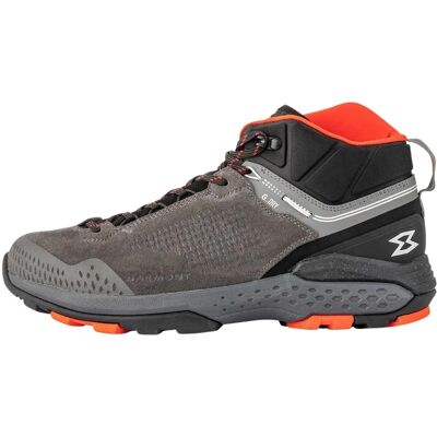 Chaussures de Randonnée Garmont Groove Mid G-Dry Imperméables - Homme Gris/Orange - Publicité Chaussures de Randonnée Garmont Groove Mid G-Dry Imperméables - Homme Gris/Orange - Publicité
