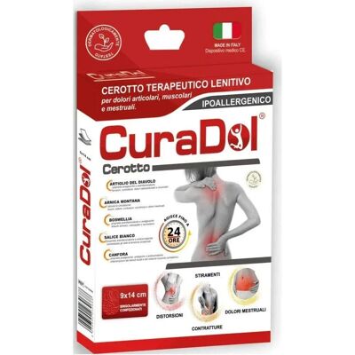 Cura Farma SRL CuraDol Natürlicher Antiinflammatorischer Pflaster - Pflaster Cura Farma SRL CuraDol Natürlicher Antiinflammatorischer Pflaster - Pflaster