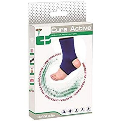 Cinghia Cavigliera Cura Farma - Supporto Ortopedico - Traspirante - Leggero - M Cinghia Cavigliera Cura Farma - Supporto Ortopedico - Traspirante - Leggero - M