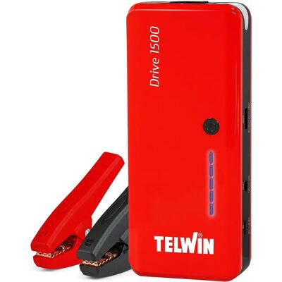 TELWIN Drive 1500 - Kannettava käynnistinyksikkö ja varavirtalähde - 12V 1500A TELWIN Drive 1500 - Kannettava käynnistinyksikkö ja varavirtalähde - 12V 1500A