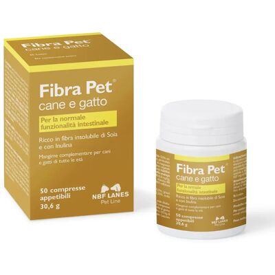 N.B.F. Lanes Srl Fibra Pet - Integratore per la Funzionalità Intestinale - 50 Compresse N.B.F. Lanes Srl Fibra Pet - Integratore per la Funzionalità Intestinale - 50 Compresse