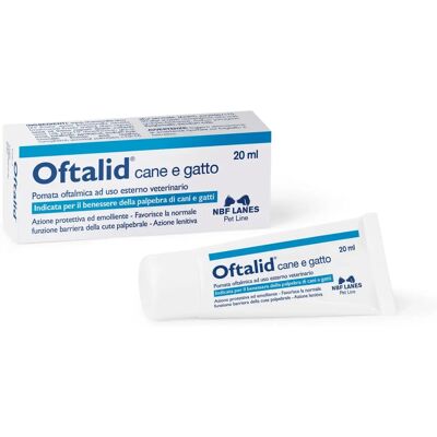N.B.F. Lanes Srl Oftalid Pomata Oftalmica 20ml per Cani e Gatti - Trattamento Oculare Efficace N.B.F. Lanes Srl Oftalid Pomata Oftalmica 20ml per Cani e Gatti - Trattamento Oculare Efficace