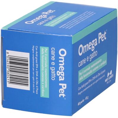 N.B.F. Lanes Srl Omega Pet Perle - Supporto Pelle & Cuore per Cani & Gatti N.B.F. Lanes Srl Omega Pet Perle - Supporto Pelle & Cuore per Cani & Gatti