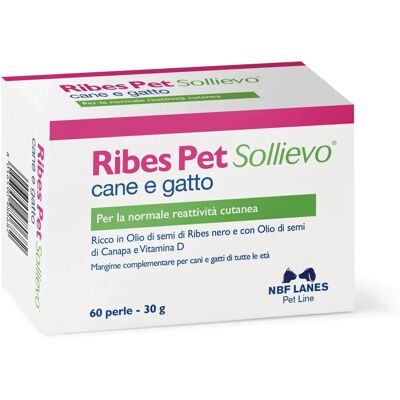N.B.F. LANES Srl RIBES PET SOLLIEVO - Supporto cutaneo per cani e gatti N.B.F. LANES Srl RIBES PET SOLLIEVO - Supporto cutaneo per cani e gatti