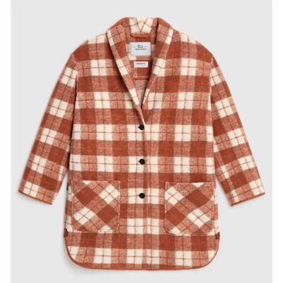 Woolrich Modello Marrone Chiaro Cappotto - Cappotto Woolrich Modello Marrone Chiaro Cappotto - Cappotto