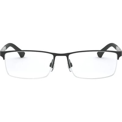 Emporio Armani EA 1041 Ramă de ochelari din metal unisex neagră Emporio Armani EA 1041 Ramă de ochelari din metal unisex neagră