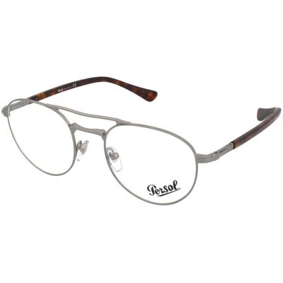 Persol PO2495V 513 Unisex Metallbrille - Runde Fassung Persol PO2495V 513 Unisex Metallbrille - Runde Fassung