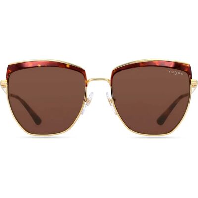 Vogue Vogue VO4234S Quadratische Metallsonnenbrille - Stoßfest Vogue Vogue VO4234S Quadratische Metallsonnenbrille - Stoßfest