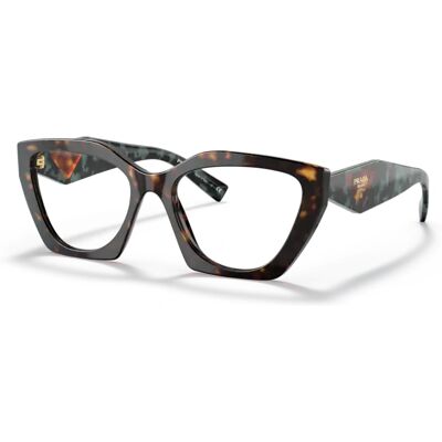 Prada 09Yv Braune Unisex Brille - Brille Prada 09Yv Braune Unisex Brille - Brille