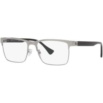 Versace VE1285 1001 Gafas de Vista Rectangulares de Metal - Gafas Versace VE1285 1001 Gafas de Vista Rectangulares de Metal - Gafas