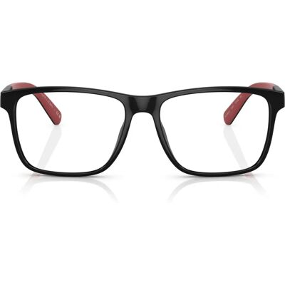 Polo Ralph Lauren PH2257U 5001 Black Transparent Square Rectangular Eyewear - Eyewear Polo Ralph Lauren PH2257U 5001 Black Transparent Square Rectangular Eyewear - Eyewear