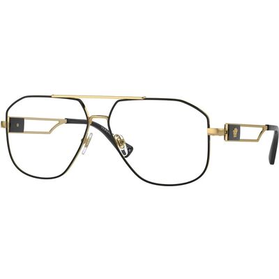 Versace Black Optical Frame - Full-rim, Pilot Style - Optical Frame Versace Black Optical Frame - Full-rim, Pilot Style - Optical Frame