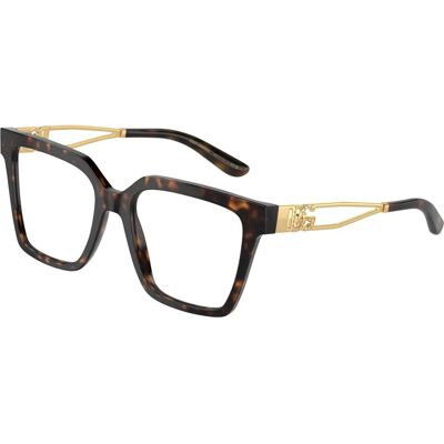 Dolce&Gabbana DG 3376B Havana Brille - Sehstärke Dolce&Gabbana DG 3376B Havana Brille - Sehstärke