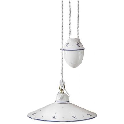 FERROLUCE - Klassische Pendelleuchte 30cm Keramik Gold FERROLUCE - Klassische Pendelleuchte 30cm Keramik Gold