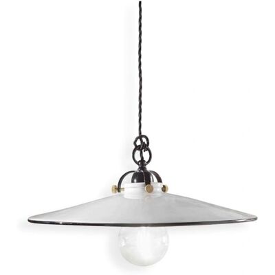 FERROLUCE Asti C099-ne Handgefertigte Keramik-Pendelleuchte - Klassisches Design FERROLUCE Asti C099-ne Handgefertigte Keramik-Pendelleuchte - Klassisches Design