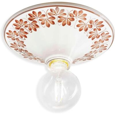 FERROLUCE - Elegante Keramikdeckenleuchte mit Handarbeit - Deckenleuchte FERROLUCE - Elegante Keramikdeckenleuchte mit Handarbeit - Deckenleuchte