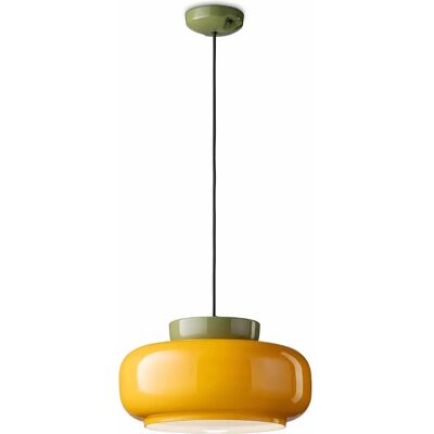 Suspension Ferroluce Maracana - Design Vintage Deco Stade - Publicité Suspension Ferroluce Maracana - Design Vintage Deco Stade - Publicité