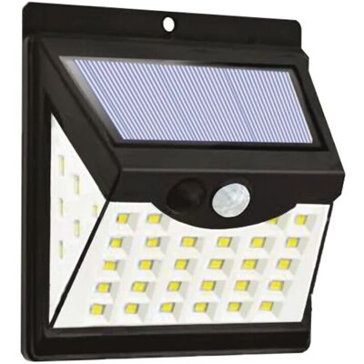 Tecnomat 10W Luce Solare da Parete - Sicurezza Esterni Tecnomat 10W Luce Solare da Parete - Sicurezza Esterni