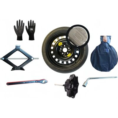 Nissan Juke 16" or 17" Space Saver Spare Wheel with Cover - Car Accessory Nissan Juke 16" or 17" Space Saver Spare Wheel with Cover - Car Accessory