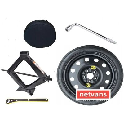 BMW G20/G21/G30/G31 19-Inch Space Saver Spare Wheel - Includes Jack & Cover BMW G20/G21/G30/G31 19-Inch Space Saver Spare Wheel - Includes Jack & Cover