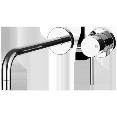 Gessi Via Tortona 205-225mm Wandmontierte Waschtisch-Einhebelmischer basin mixer Gessi Via Tortona 205-225mm Wandmontierte Waschtisch-Einhebelmischer basin mixer
