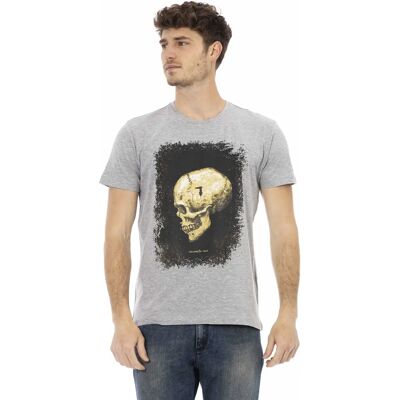Trussardi Memento Mori Skull Baumwoll-T-Shirt - Herrenbekleidung Trussardi Memento Mori Skull Baumwoll-T-Shirt - Herrenbekleidung
