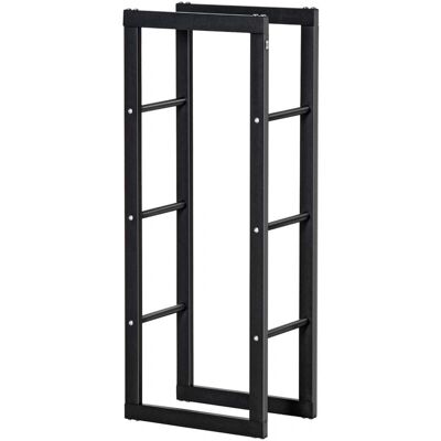 HOMCOM - Legnaia Verticale - 40x25x100cm - Portalegna HOMCOM - Legnaia Verticale - 40x25x100cm - Portalegna