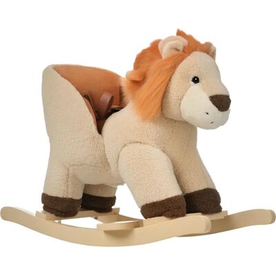 Homcom Cavallo a dondolo leone - 68x50x35cm - 18-36 mesi Homcom Cavallo a dondolo leone - 68x50x35cm - 18-36 mesi