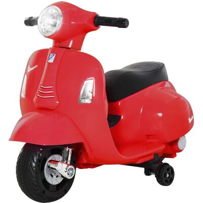 HOMCOM Vespa elettrica per bambini - 18-36 mesi - Rosso HOMCOM Vespa elettrica per bambini - 18-36 mesi - Rosso