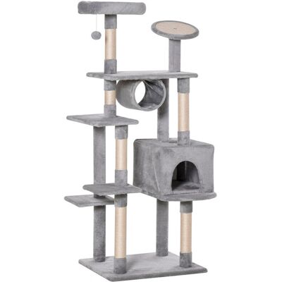 Albero Tiragraffi Pawhut 165cm - Multi livelli e sisal Albero Tiragraffi Pawhut 165cm - Multi livelli e sisal