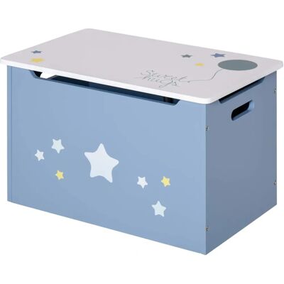 Panchina di Stoccaggio HOMCOM con Decorazioni a Stella - Cassa per Giocattoli per Bambini Panchina di Stoccaggio HOMCOM con Decorazioni a Stella - Cassa per Giocattoli per Bambini