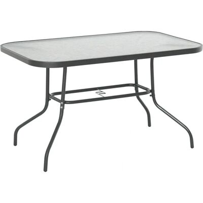 Outsunny - GardenTable - Grigio - 120x80x70cm - Tavolo da giardino Outsunny - GardenTable - Grigio - 120x80x70cm - Tavolo da giardino