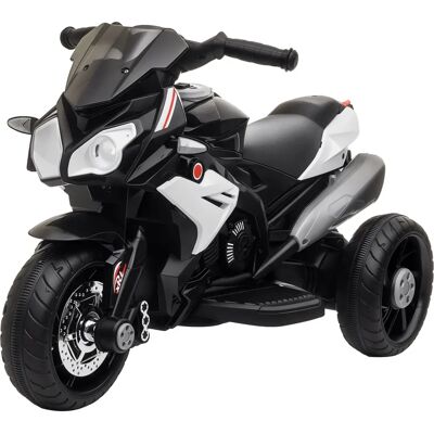 HOMCOM - Moto elettrica per bambini 3-6 - Nera - 3-6 anni - Electric Motorcycle HOMCOM - Moto elettrica per bambini 3-6 - Nera - 3-6 anni - Electric Motorcycle