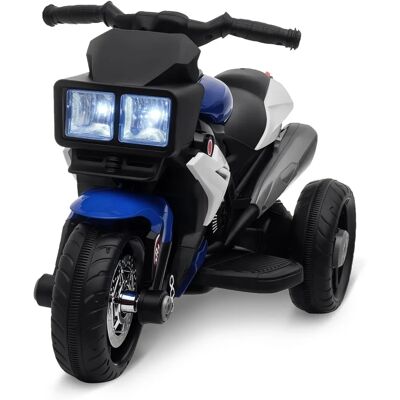 Moto elettrica per bambini HOMCOM - Blu/Nero, 3-6 anni Moto elettrica per bambini HOMCOM - Blu/Nero, 3-6 anni