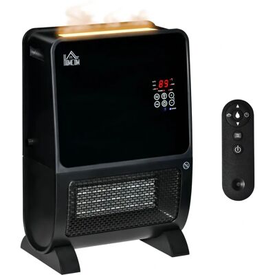 Homcom Riscaldatore Umidificatore Luce LED 3 Colori - Riscaldamento e Umidificatore Homcom Riscaldatore Umidificatore Luce LED 3 Colori - Riscaldamento e Umidificatore