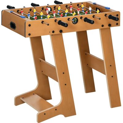 Homcom Calcio Balilla Pieghevole - Calcio Balilla - Stile Classico Homcom Calcio Balilla Pieghevole - Calcio Balilla - Stile Classico