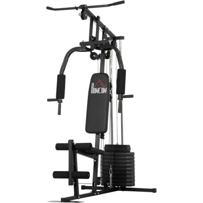 Stazione Fitness HOMCOM - Pesi Regolabili - Palestra Casa - 135x103x200cm Stazione Fitness HOMCOM - Pesi Regolabili - Palestra Casa - 135x103x200cm