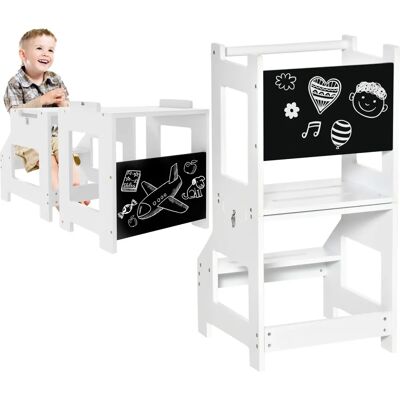 HOMCOM Scala Montessori 2-in-1 per Bambini - Sicura & Regolabile HOMCOM Scala Montessori 2-in-1 per Bambini - Sicura & Regolabile