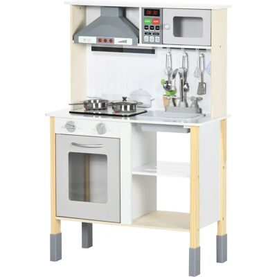 Cucina Giocattolo Regolabile AIYAPLAY - Microonde, Luci & Suoni Cucina Giocattolo Regolabile AIYAPLAY - Microonde, Luci & Suoni