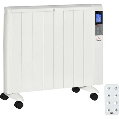 HOMCOM Riscaldamento Elettrico 1000/2000W Portatile con Termostato HOMCOM Riscaldamento Elettrico 1000/2000W Portatile con Termostato