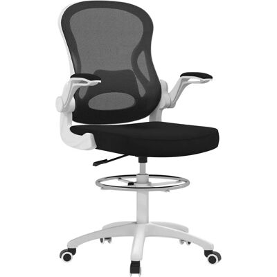 Sedia da Ufficio Vinsetto con Altezza Regolabile e Tessuto Traspirante Sedia da Ufficio Vinsetto con Altezza Regolabile e Tessuto Traspirante
