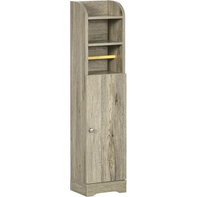 Kleankin - Mobiletto Bagno Salvaspazio - Armadio bagno Kleankin - Mobiletto Bagno Salvaspazio - Armadio bagno