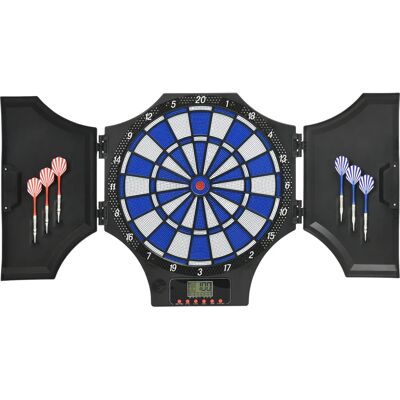 Sportnow - bersaglio freccette elettronico - 83x45x4 cm - rosso e nero Sportnow - bersaglio freccette elettronico - 83x45x4 cm - rosso e nero