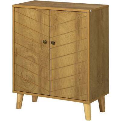 Meuble Multi-usage Style Vintage Homcom - 60x30x76cm - Publicité Meuble Multi-usage Style Vintage Homcom - 60x30x76cm - Publicité