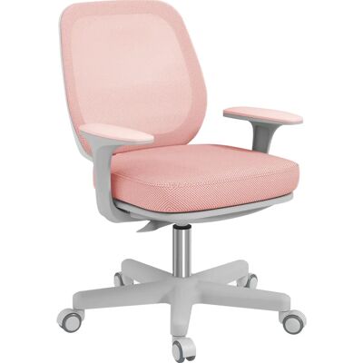Sedia da Ufficio Ergonomica Rosa Vinsetto - Regolabile in Altezza & Reclinabile - Arredamento Ufficio Sedia da Ufficio Ergonomica Rosa Vinsetto - Regolabile in Altezza & Reclinabile - Arredamento Ufficio