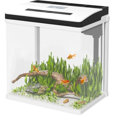 Pawhut Acquario 13L Luce LED Ventilazione - Acquario Pawhut Acquario 13L Luce LED Ventilazione - Acquario