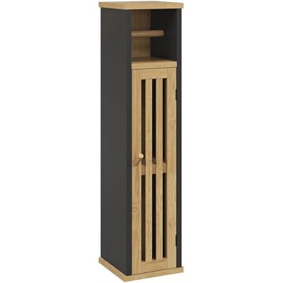 Homcom Mobiletto Bagno Bambù MDF 75cm - Salvaspazio, Moderno Homcom Mobiletto Bagno Bambù MDF 75cm - Salvaspazio, Moderno